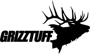 GrizzTuff Bull Elk Decal